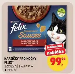 Penny Market KAPSIČKY PRO KOČKY FELIX nabídka