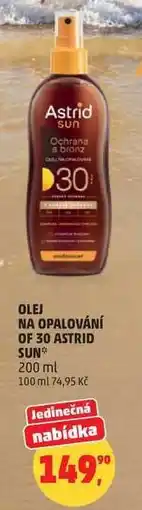 Penny Market OLEJ NA OPALOVÁNÍ OF 30 ASTRID SUN nabídka