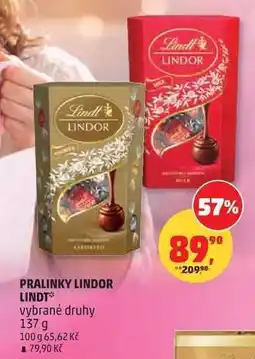 Penny Market PRALINKY LINDOR LINDT nabídka