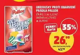 Penny Market UBROUSKY PROTI OBARVENÍ PRÁDLA PALLOR nabídka