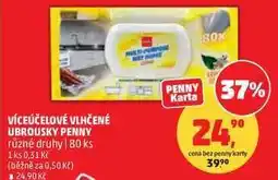 Penny Market Víceúčelové vlhčené ubrousky Penny nabídka