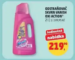 Penny Market ODSTRAŇOVAČ SKVRN VANISH OXI ACTION nabídka