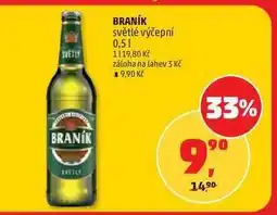 Penny Market BRANÍK světlé výčepní 0,5 l nabídka