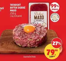 Penny Market TATARSKÝ BIFTEK DOBRÉ MASO nabídka