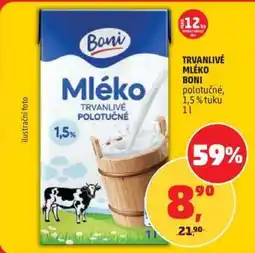 Penny Market TRVANLIVÉ MLÉKO BONI nabídka