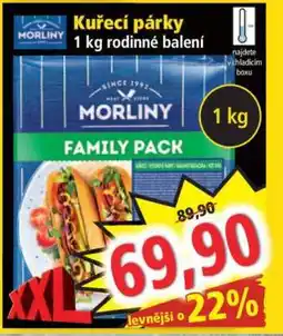 Norma Kuřecí párky nabídka