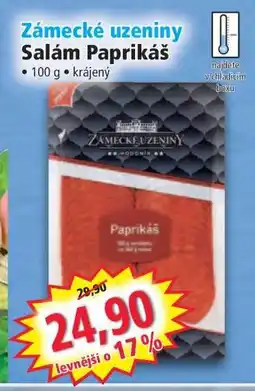 Norma Salám Paprikáš nabídka