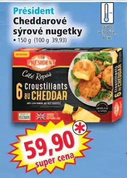 Norma Président Cheddarové sýrové nuggetky nabídka