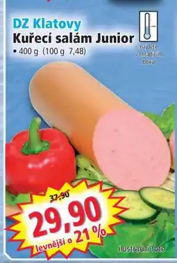 Norma Kuřecí salám Junior nabídka