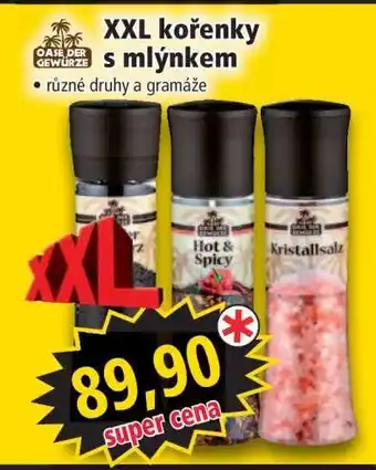 Norma XXL kořenky s mlýnkem nabídka