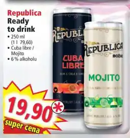 Norma Republica Ready to drink nabídka