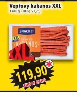 Norma Vepřový kabanos XXL nabídka