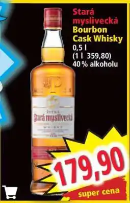 Norma Stará myslivecká Bourbon Cask Whisky nabídka