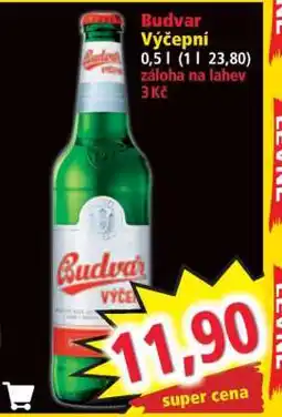 Norma Budvar výčepní nabídka