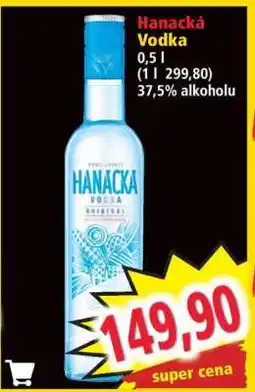 Norma Hanácká Vodka nabídka