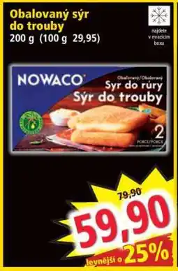 Norma Obalovaný sýr do trouby nabídka