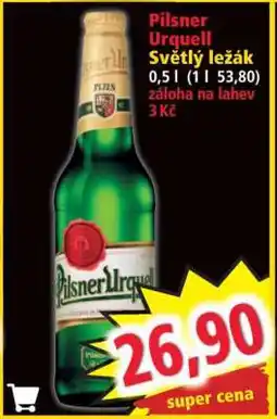 Norma Pilsner Urquell nabídka