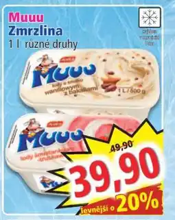 Norma Muuu Zmrzlina nabídka
