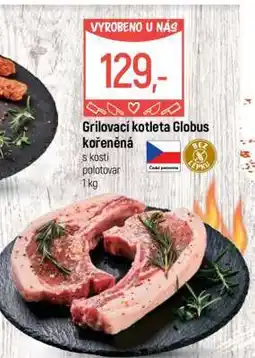 Globus Grilovací kotleta Globus kořeněná nabídka