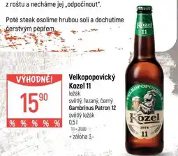 Globus Velkopopovický Kozel 11 nabídka