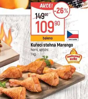 Kuřecí stehna Marengo