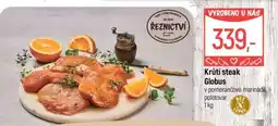 Globus Krůtí steak Globus nabídka