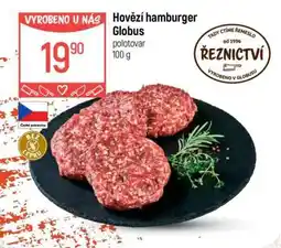 Globus Hovězí hamburger Globus nabídka