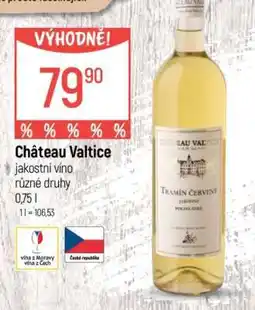 Globus Château Valtice nabídka