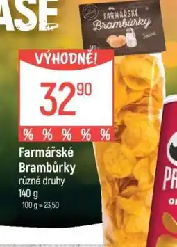 Globus Farmářské brambůrky nabídka
