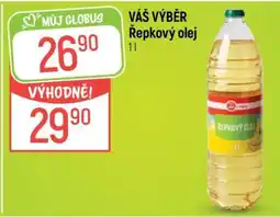 Globus VÁŠ VÝBĚR Řepkový olej nabídka