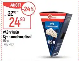Globus VÁŠ VÝBĚR Sýr s modrou plísní nabídka