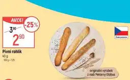 Globus Pivní rohlík nabídka