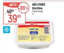 Globus VÁŠ VÝBĚR Zmrzlina nabídka