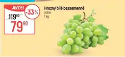 Globus Hrozny bílé bezsemenné nabídka
