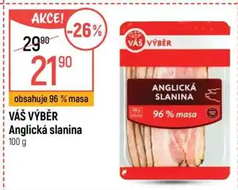 Globus Váš Výběr Anglická slanina nabídka