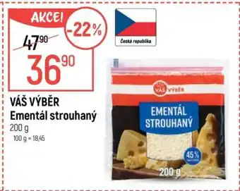 Globus VÁŠ VÝBĚR Ementál strouhaný nabídka