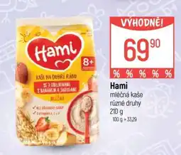 Globus Hami Mléčná kaše nabídka