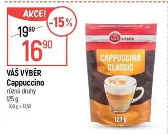 Globus VÁŠ VÝBĚR Cappuccino nabídka