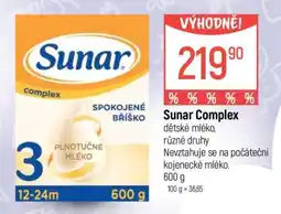 Globus Sunar complex nabídka