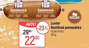 Globus LUNTER ROSTLINNÁ POMAZÁNKA nabídka