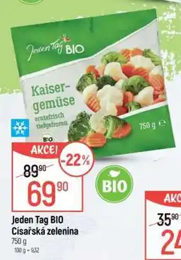 Globus Jeden Tag BIO Císařská zelenina nabídka