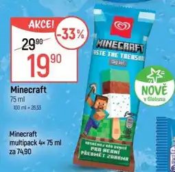 Globus Minecraft nabídka