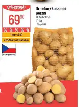 Globus Brambory konzumní pozdní nabídka