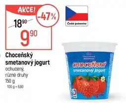 Globus Choceňský smetanový jogurt nabídka