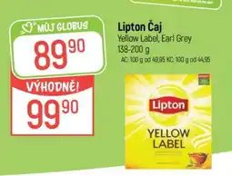 Globus Lipton čaj nabídka
