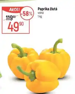 Globus Paprika žlutá nabídka