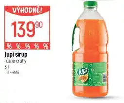 Globus Jupí sirup nabídka