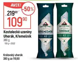 Globus Kostelecké uzeniny Uherák, Křemešník nabídka