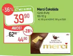 Globus Merci Čokoláda nabídka