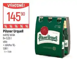 Globus Pilsner Urquell nabídka
